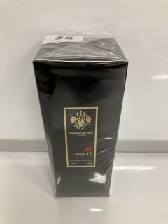 MANCERA PARIS RED TOBACCO EAU DE PARFUM 120ML RRP £150 (SEALED UNIT)