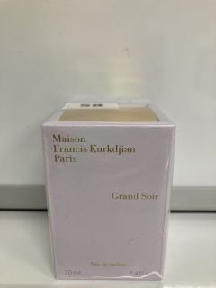 MAISON FRANCIS KURKDJIAN PARIS GRAND SOIR EAU DE PARFUM 70ML RRP £185 (SEALED UNIT)