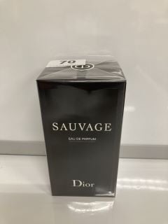 DIOR SAUVAGE EAU DE PARFUM VAPORISATEUR SPRAY 100ML RRP £118 (SEALED UNIT)