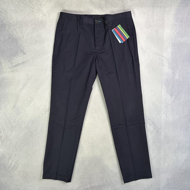 Paul Smith Men'S Mid Fit Chino. Size: 34, Made From: 98% Cotton 2% Elastane - Woven Piece Dyed 235 Grm. Rrp: £