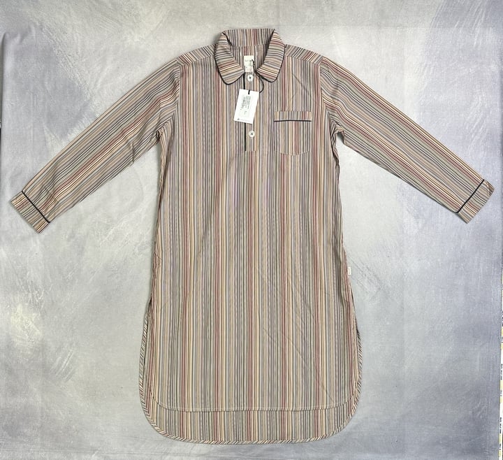 Paul Smith Women'S Nightshirt Signtr. Size: S, Made From: 100 Cotton. Rrp: £170