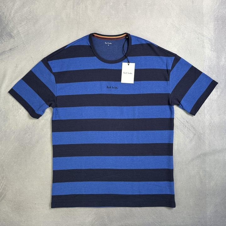 Paul Smith Men'S Tshirt Relaxed. Size: M, Made From: 50 Cotton 50 Modal. Rrp: £85