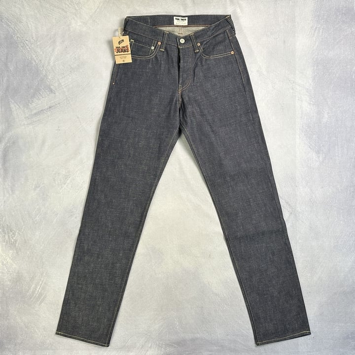 Paul Smith Men'S Classic Fit Jean. Size: 28, Made From: 100 Cotton  Woven Blue Denim  14.5 Oz. Rrp: £160