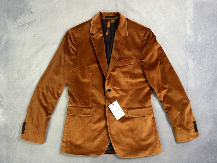 Paul Smith Gent'S 2 Button Jacket. Size: 38/48, Made From: 100% Cotton. Rrp: £600