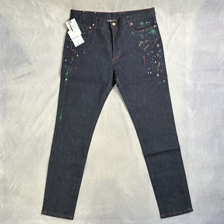 Paul Smith Gent'S Jean. Size: 36, Made From: 98% Cotton 2% Polyurethane. Rrp: £350