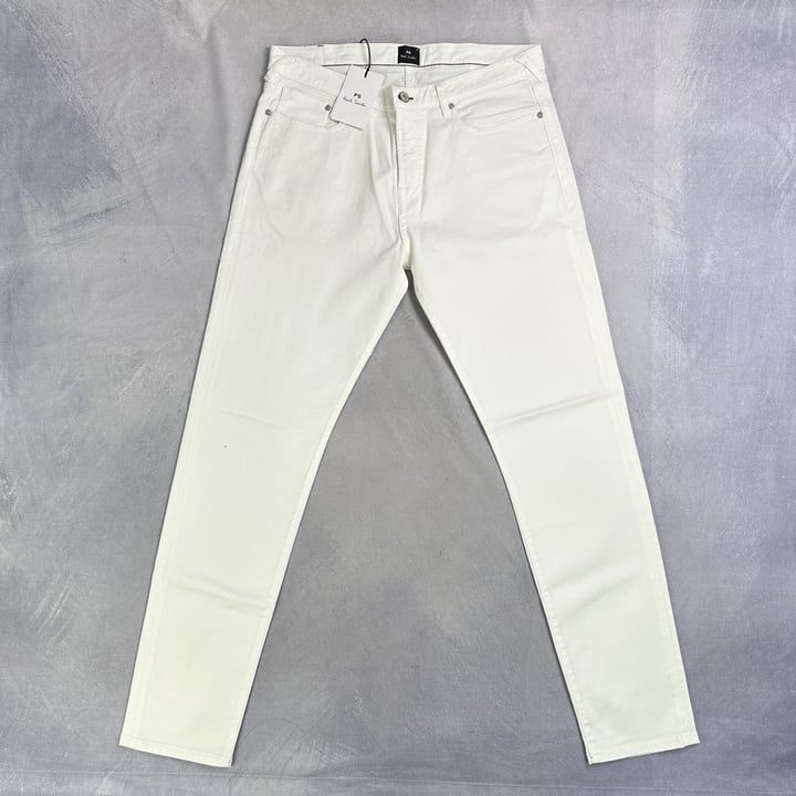 Paul Smith Men'S Tapered Fit Jean. Size: 34, Made From: 98% Organic Cotton 2% Elastane. Rrp: £140