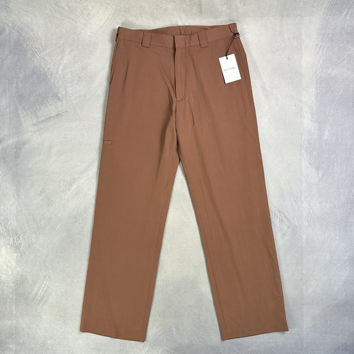 Paul Smith Gent'S Trouser. Size: 32, Made From: 100% Fleece Wool/Virgin. Rrp: £410