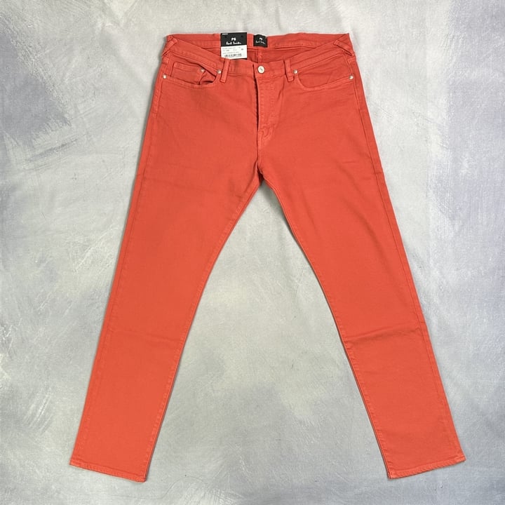 Paul Smith Men'S Tapered Fit Jean. Size: 34, Made From: 98% Cotton 2% Elastane - Woven Pfd 13Oz. Rrp: £120