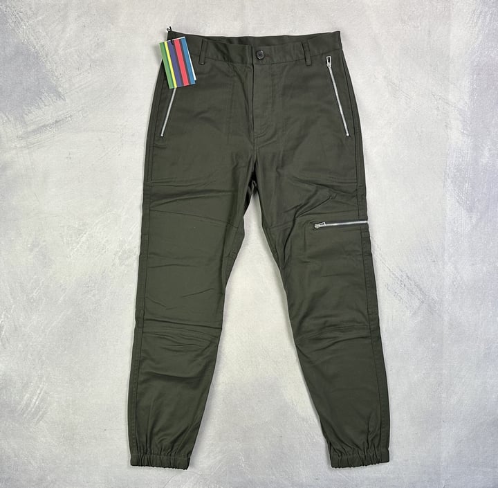 Paul Smith Men'S Flight Trouser. Size: 28, Made From: 97% Cotton 3% Elastane. Rrp: £165