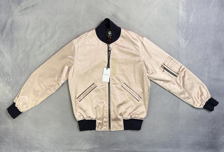 Paul Smith Women'S Bomber Jacket. Size: 38, Made From: 58 Cotton 42 Viscose Woven. Rrp: £450