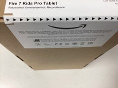 FIRE 7 KIDS PRO TABLET 16GB TABLET WITH WIFI (ORIGINAL RRP - €99,99) IN MISC. (WITH SEALED BOX) (SEALED UNIT). [JPTZ7778]