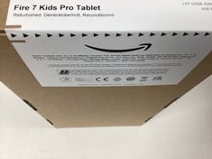 FIRE 7 KIDS PRO TABLET 16GB TABLET WITH WIFI (ORIGINAL RRP - €99,99) IN MISC. (WITH SEALED BOX) (SEALED UNIT). [JPTZ7777]