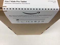 FIRE 7 KIDS PRO TABLET 16GB TABLET WITH WIFI (ORIGINAL RRP - €99,99) IN MISC. (WITH SEALED BOX) (SEALED UNIT). [JPTZ7767]