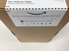 FIRE 7 KIDS PRO TABLET 16GB TABLET WITH WIFI (ORIGINAL RRP - €99,99) IN MISC. (WITH SEALED BOX) (SEALED UNIT). [JPTZ7755]