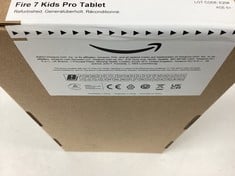 FIRE 7 KIDS PRO TABLET 16GB TABLET WITH WIFI (ORIGINAL RRP - €99,99) IN MISC. (WITH SEALED BOX) (SEALED UNIT). [JPTZ7762]