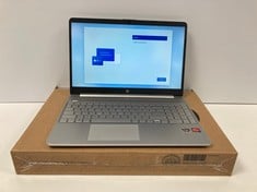 LAPTOP HP 15S-EQ2117NS 512 GB (ORIGINAL RRP - 449,00 €) IN SILVER (WITH BOX AND CHARGER). AMD RYZEN 5 5500U, 8 GB RAM, , AMD RADEON GRAPHICS [JPTZ7680].