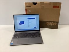 LAPTOP LENOVO THINKBOOK 16 G6 IRL 256 GB (ORIGINAL RRP - 799,00 EUROS) IN GREY (WITH BOX AND CHARGER). I5-1335U, 8 GB RAM, , INTEL UHD GRAPHICS [JPTZ7699].