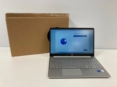 HP 15S-FQ5004SF 512 GB LAPTOP (ORIGINAL RRP - €799.00) IN SILVER (WITH BOX AND CHARGER, KEYBOARD WITH FOREIGN LAYOUT). I7-1255U, 16 GB RAM, , INTEL IRIS XE GRAPHICS [JPTZ7701].