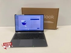 LAPTOP SAMSUNG GALAXY BOOK 4 360 512 GB (ORIGINAL RRP - 1349,00 EUROS) IN SILVER (WITH BOX AND CHARGER). I5-120U @ 1.40GHZ, 8 GB RAM, , INTEL GRAPHICS [JPTZ7665].