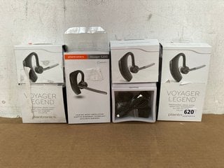 3 X VOYAGER LEGEND BLUETOOTH HEADSET TO INCLUDE VOYAGER 5200 HEADSET: LOCATION - b1