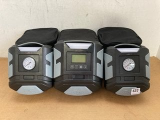 9 X ASSORTED TYRE INFLATORS TO INCLUDE DIGITAL TYRE INFLATOR: LOCATION - B1