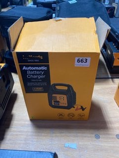 AUTOMATIC BATTERY CHARGER: LOCATION - B1