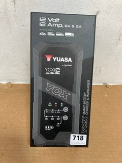 YUASA YCX SMART BATTERY CHARGER & MAINTAINER: LOCATION - B2