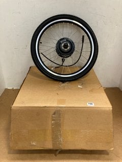 2 X BAFANG REAR GEAR HUB MOTOR HIGH SPEED E-BIKE WHEELS TO INCLUDE TYRES - COMBINED RRP £500: LOCATION - B2