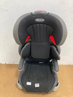 GRACO KIDS HIGH BACK BOOSTER CAR SEAT IN BLACK: LOCATION - B2