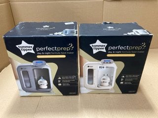 2 X ASSORTED TOMMEE TIPPEE ITEMS TO INCLUDE DAY & NIGHT FORMULA FEED MAKER: LOCATION - BR12