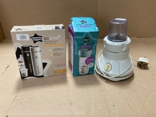 QTY OF ASSORTED BABY ITEMS TO INCLUDE GO PREP PORTABLE FEED MAKER SET: LOCATION - BR12