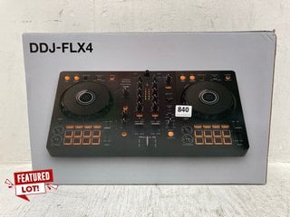 PIONEER DJ 2 CHANNEL CONTROLLER MODEL : DDJ- FLX4 RRP £279.99: LOCATION - BR13