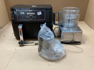 QTY OF ASSORTED ITEMS TO INCLUDE NINJA 2 DRAW AIR FRYER: LOCATION - BR13