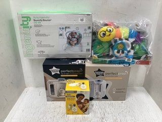 QTY OF ASSORTED BABY ITEMS TO INCLUDE TOMMEE TIPPEE PERFECT PREP SYSTEM: LOCATION - BR14