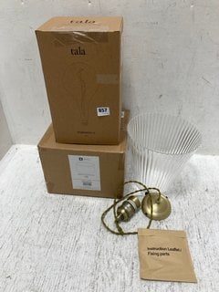 QTY OF ASSORTED LIGHTING ITEMS TO INCLUDE TALA LARGE BULB: LOCATION - BR15