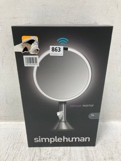 2 X SIMPLE HUMAN SENSOR MIRRORS: LOCATION - BR15