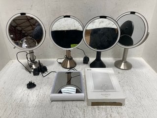 QTY OF ASSORTED ITEMS TO INCLUDE SIMPLE HUMAN SENSOR MIRRORS: LOCATION - BR15