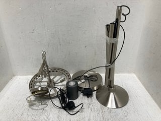 QTY OF ASSORTED LIGHTING ITEMS TO INCLUDE 3 TIER CEILING LIGHT: LOCATION - BR15