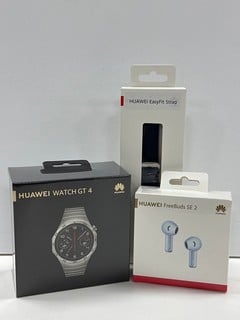 HUAWEI GT 4, 46MM SMARTWATCH IN GREY: MODEL NO PNX-B19 (WITH BOX & ALL ACCESSORIES TO INCLUDE EXTRA EASYFIT STRAP AND HUAWEI FREEBUDS SE 2 EARPHONES) [JPTM127034] THIS PRODUCT IS FULLY FUNCTIONAL AND