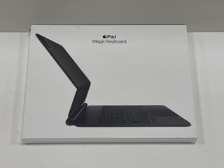 APPLE IPAD MAGIC KEYBOARD FOR 11INCH IPAD PRO APPLE IPAD ACCESSORIES (ORIGINAL RRP - £299) IN BLACK: MODEL NO A2261 (WITH BOX & ALL ACCESSORIES) [JPTM127082] (SEALED UNIT) THIS PRODUCT IS FULLY FUNCT