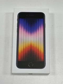 APPLE IPHONE SE 64GB SMARTPHONE IN MIDNIGHT: MODEL NO A2783 (WITH BOX & ALL ACCESSORIES) [JPTM127216] (SEALED UNIT) THIS PRODUCT IS FULLY FUNCTIONAL AND IS PART OF OUR PREMIUM TECH AND ELECTRONICS RA