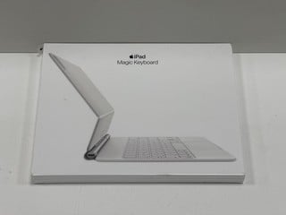 APPLE IPAD MAGIC KEYBOARD FOR 11INCH IPAD PRO APPLE IPAD ACCESSORIES (ORIGINAL RRP - £299) IN WHITE: MODEL NO A2261 (WITH BOX & ALL ACCESSORIES) [JPTM127081] (SEALED UNIT) THIS PRODUCT IS FULLY FUNCT