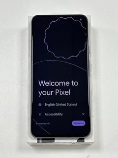 GOOGLE PIXEL 8 128 GB SMARTPHONE IN OBSIDIAN: MODEL NO GA04803-GB (WITH BOX & ALL ACCESSORIES, SOME SLIGHT COSMETIC WEAR MARKS ON THE BACK CASING) NETWORK UNLOCKED [JPTM127254] THIS PRODUCT IS FULLY