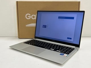 SAMSUNG GALAXY BOOK 4G LTE 256GB LAPTOP IN SILVER: MODEL NO NP755XDA-KA1UK (WITH BOX, CHARGER & CABLE, MINOR COSMETIC IMPERFECTIONS) INTEL CORE I5-1135G7 @ 2.40GHZ, 8GB RAM, 15.6" SCREEN [JPTM126997]