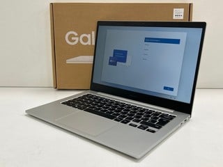 SAMSUNG GALAXY BOOK 2 GO 5G 128GB LAPTOP IN SILVER: MODEL NO NP345XNA-KA1UK (WITH BOX & CHARGER, MINOR COSMETIC IMPERFECTIONS) SNAPDRAGON 7C+ GEN 3, 4GB RAM, 14.0" SCREEN [JPTM126989] THIS PRODUCT IS