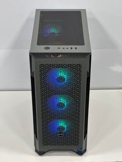 PC SPECIALIST CYPHER G50R CUSTOM BUILT GAMING 1 TB PC IN BLACK/GREY (WITH MAINS POWER CABLE AND ACCESSORIES) 12TH GEN INTEL CORE I5-12400F 2.50GHZ, 16.0 GB RAM, NVIDIA GEFORCE RTX 3050 [JPTM127323] T