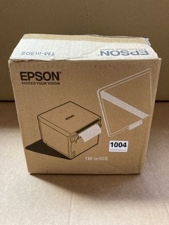 EPSON TM - M30II BLACK ETHERNET BOX - RRP - £248: LOCATION - H8