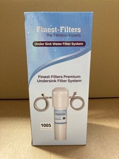 FINEST FILTERS UNDER SINK WATER FILTER SYSTEM: LOCATION - H8