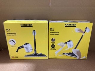 2 X KARCHER SC1 STEAM CLEANERS: LOCATION - H4