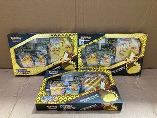 3 X POKÉMON CROWN ZENITH TRADING CARD GAME PACKS: LOCATION - H0